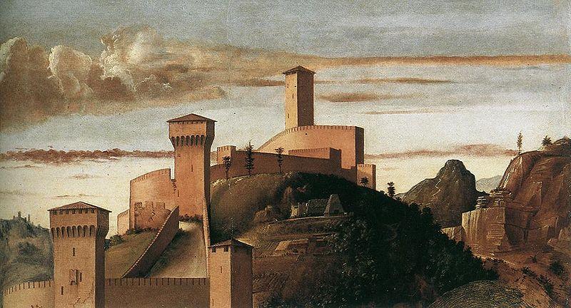 Giovanni Bellini Pesaro Altarpiece France oil painting art